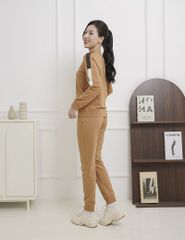 Bộ nỉ cổ tròn nữ WBD001W3
