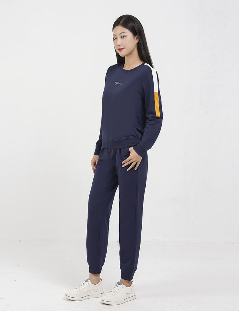 Bộ nỉ cổ tròn nữ WBD001W3