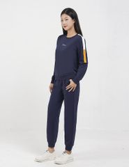 Bộ nỉ cổ tròn nữ WBD001W3
