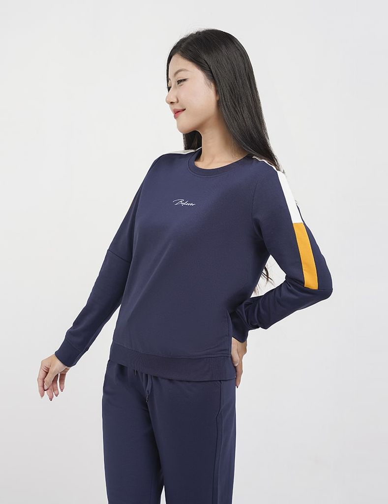 Bộ nỉ cổ tròn nữ WBD001W3