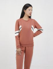 Bộ nỉ cổ tròn nữ WBK003W3