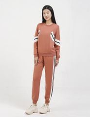 Bộ nỉ cổ tròn nữ WBK003W3