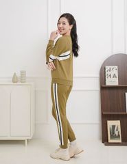 Bộ nỉ cổ tròn nữ WBK003W3