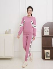 Bộ nỉ cổ tròn nữ WBK003W3