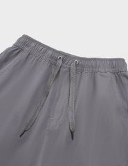 Quần khaki dài bé trai dáng rộng gấu chun tăng giảm
