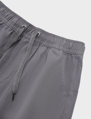 Quần khaki dài bé trai dáng rộng gấu chun tăng giảm