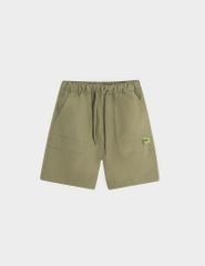 Quần short khaki bé trai cạp chun co giãn