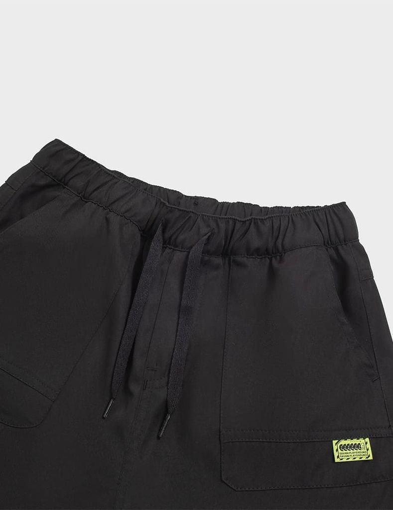 Quần short khaki bé trai cạp chun co giãn