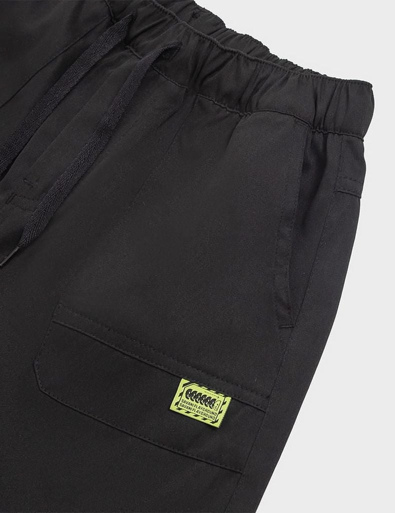 Quần short khaki bé trai cạp chun co giãn