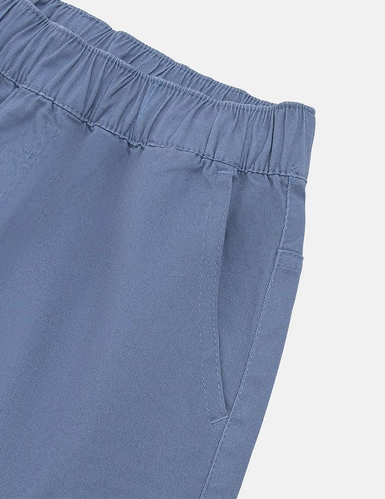 Quần short kaki bé trai cạp chun mác dệt nắp túi