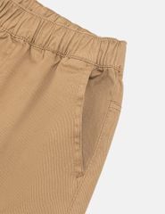 Quần short kaki bé trai cạp chun mác dệt nắp túi