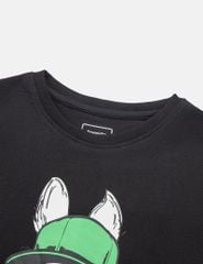 Áo t-shirt ngắn tay bé trai cổ tròn hình in trước ngực