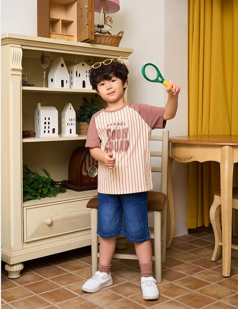 Áo phông ngắn tay trẻ em BTS274S4