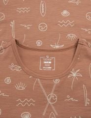 Áo T-shirt ngắn tay cổ tròn hình in áo bắt mắt