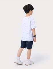 Áo T-shirt ngắn tay cổ tròn hình in áo bắt mắt