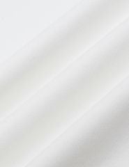 Bộ đồ hè cotton trẻ em cổ bo vải rib dáng suông