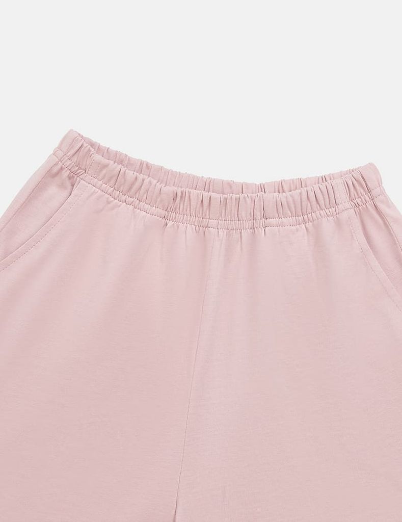 Bộ đồ hè trẻ em in hình trước ngực