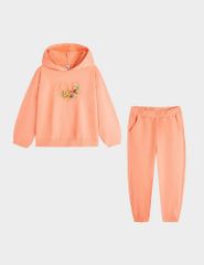 Bộ nỉ có mũ trẻ em GBK244W4 dáng suông rộng