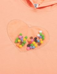 Bộ nỉ có mũ trẻ em GBK244W4 dáng suông rộng