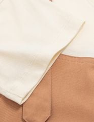 Váy liền phối áo bé gái