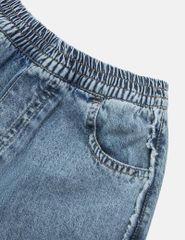 Quần jean ông suông bé gái thoáng mát