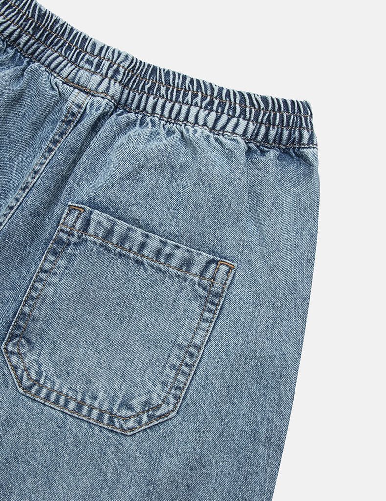 Quần jean ông suông bé gái thoáng mát