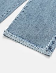 Quần jean ông suông bé gái thoáng mát