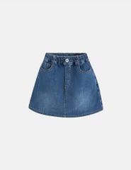 Quần short jean bé gái giả váy