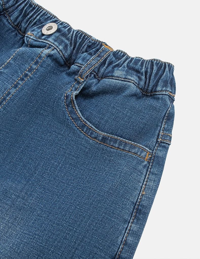 Quần short jean bé gái giả váy