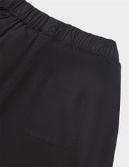 Quần short khaki bé gái cạp chun trang trí dây nơ