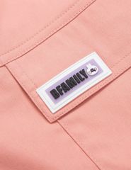 Quần short cạp chun bé gái mác trang trí