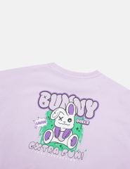 Áo T-shirt trẻ em cổ tròn hình in trước ngực