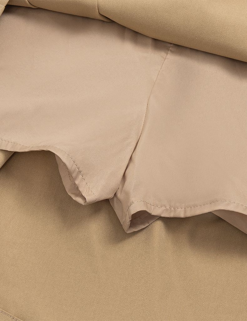 Chân váy khaki bé gái dáng A