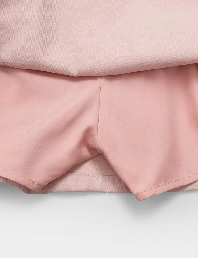 Chân váy khaki bé gái dáng A