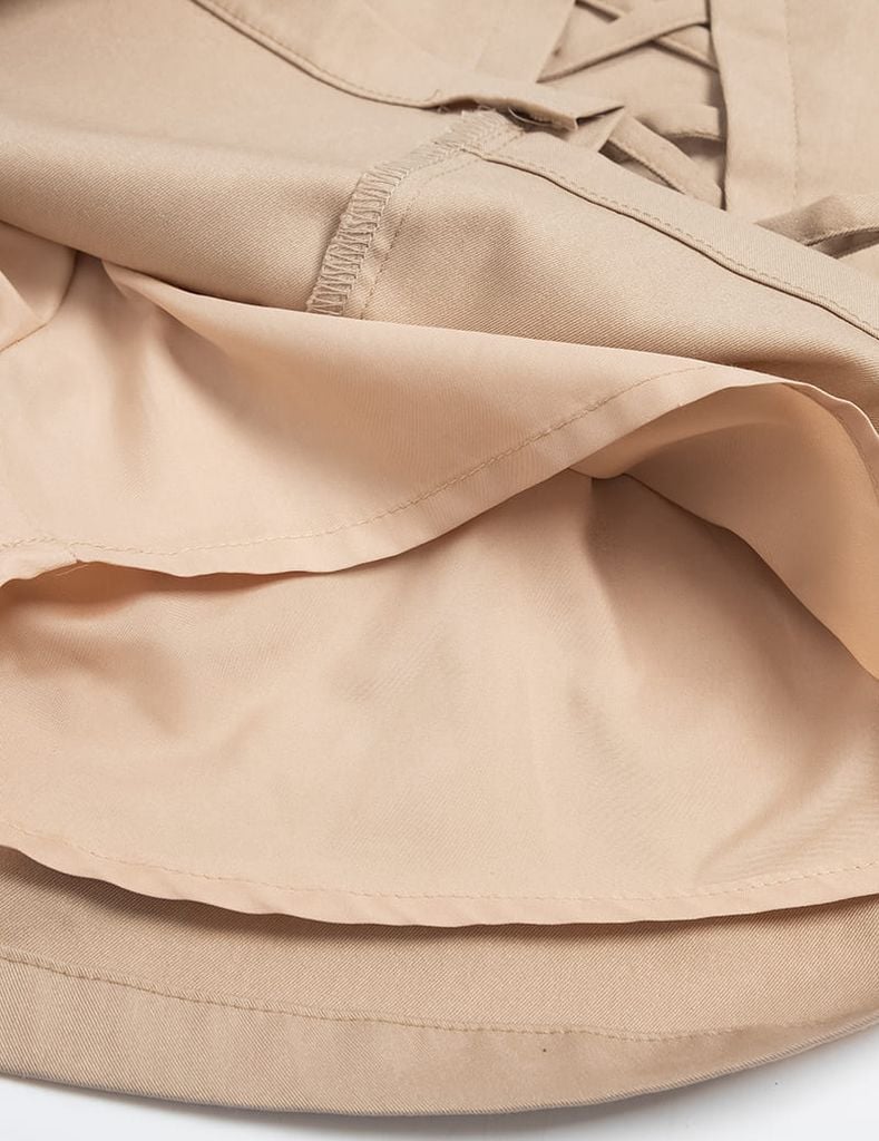 Chân váy khaki trẻ em GVK243K4