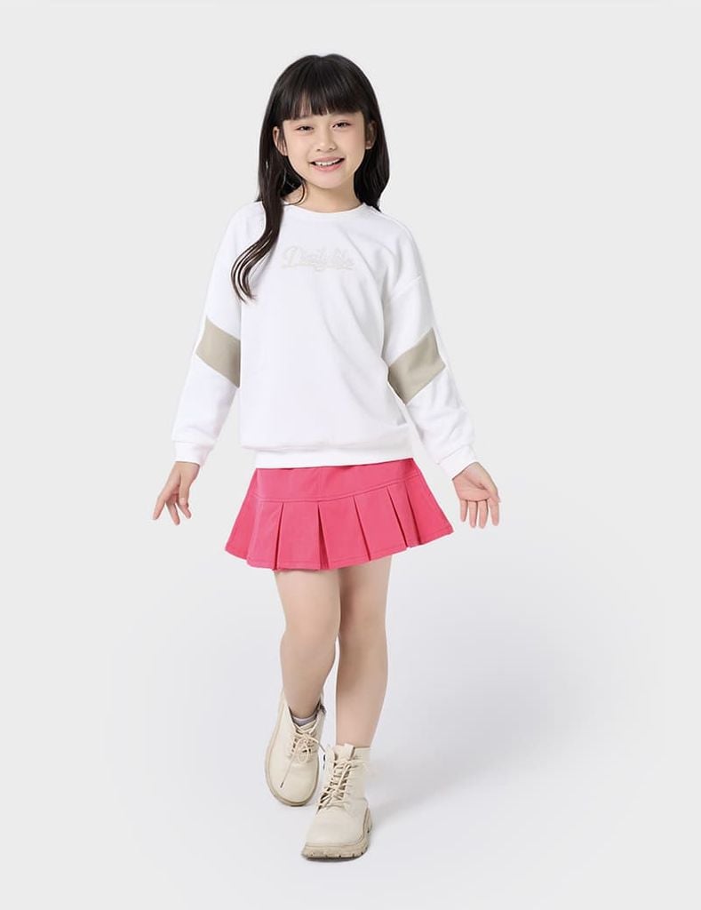 Chân váy khaki trẻ em GVK244K4