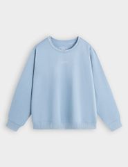 Áo nỉ cổ tròn trẻ em KAF003W4