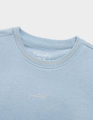 Áo nỉ cổ tròn trẻ em KAF003W4