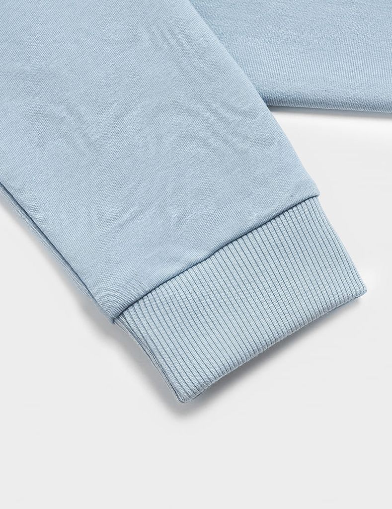 Áo nỉ cổ tròn trẻ em KAF003W4