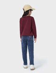 Áo nỉ cổ tròn trẻ em KAF003W4