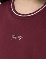 Áo nỉ cổ tròn trẻ em KAF003W4