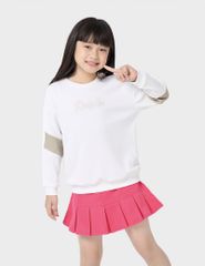 Áo nỉ cổ tròn trẻ em KAF005W4