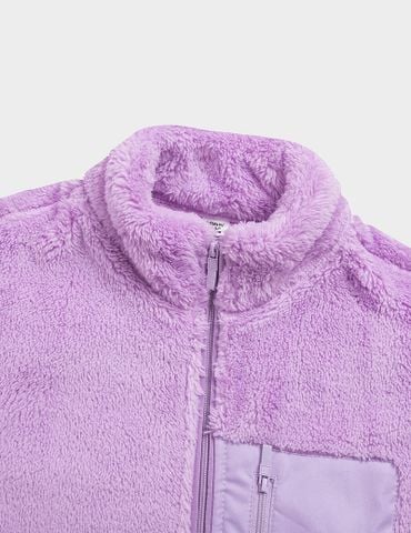 Áo khoác lông trẻ em KFC333W4 dáng suông rộng