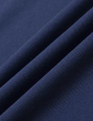 Áo polo trẻ em mắt chim cổ dệt thêu tay