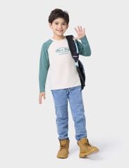 Áo thun dài tay trẻ em KTF001W4