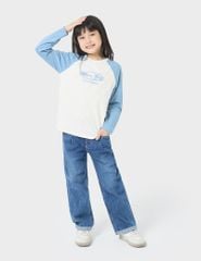 Áo thun dài tay trẻ em KTF001W4