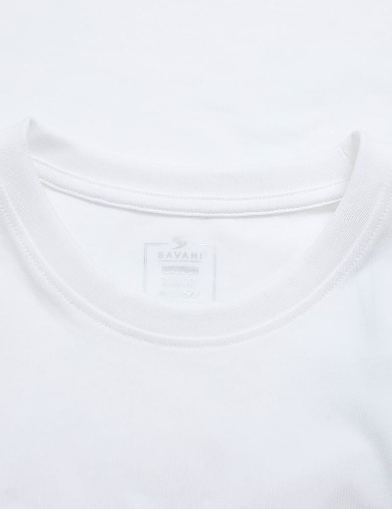 Áo thun ngắn tay cổ tròn trẻ em KTF007S4