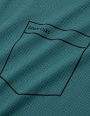 Áo polo nam ngắn tay cổ vải chính in túi giả