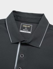 Áo polo nam ngắn tay cổ vải chính in túi giả