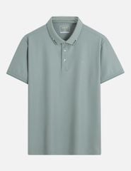 Áo thun polo nam thể thao cổ bo in logo ngực